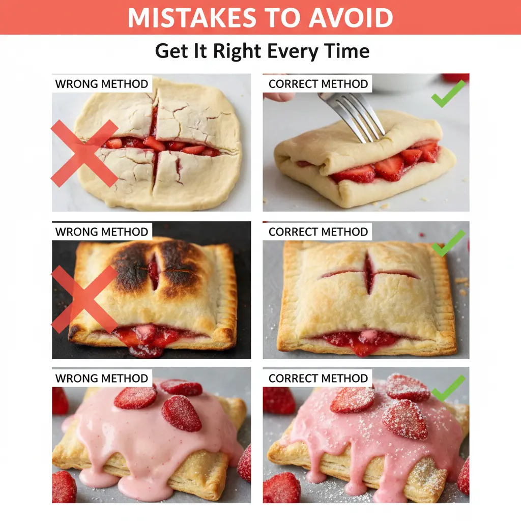 homemade strawberry pop tarts recipe common mistakes