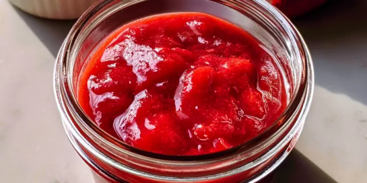 homemade strawberry sauce recipe featured