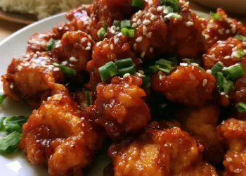 honey garlic chicken recipe featured