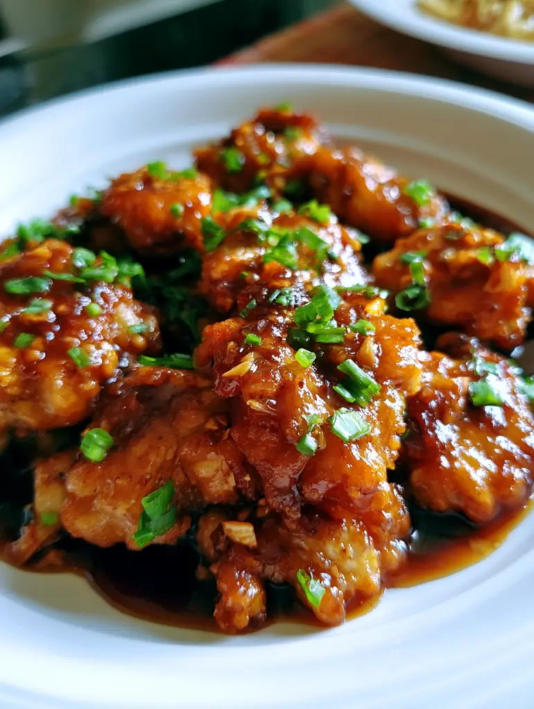 honey garlic chicken recipe recipeCard1