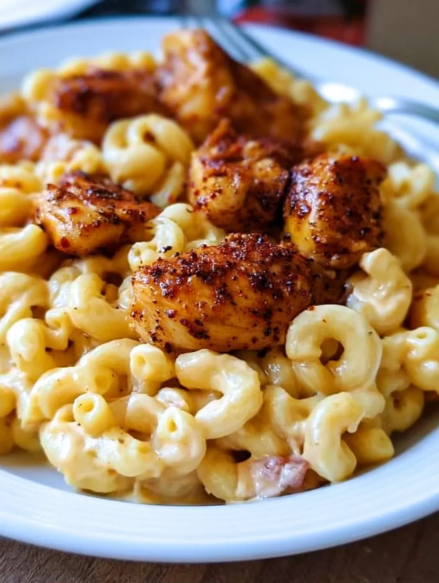 Why you'll love honey pepper chicken mac and cheese