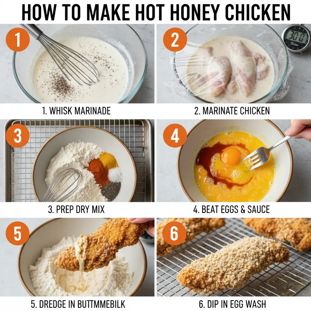How to make Hot Honey Chicken