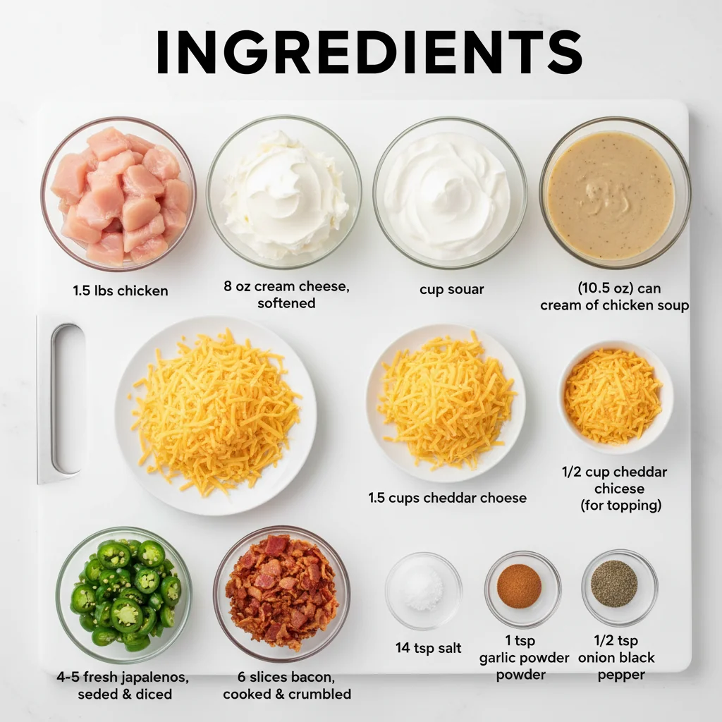 jalapeno chicken bake recipe ingredients