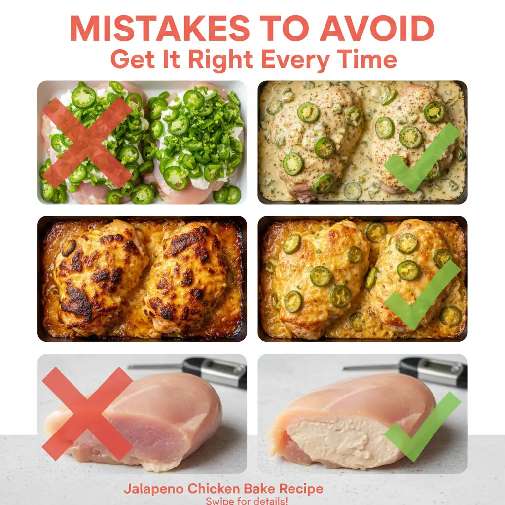 jalapeno chicken bake recipe common mistakes