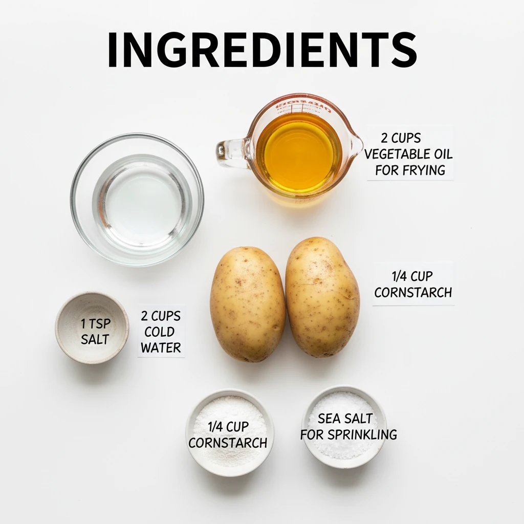 japanese long fries recipe ingredients
