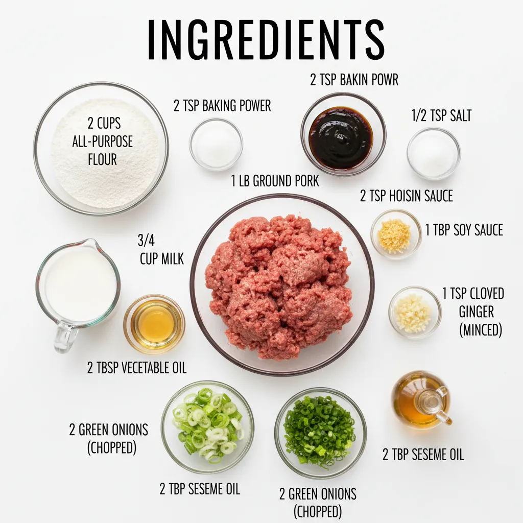 lazy bao recipe ingredients