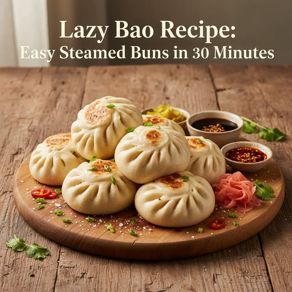 Why you'll love lazy bao recipe