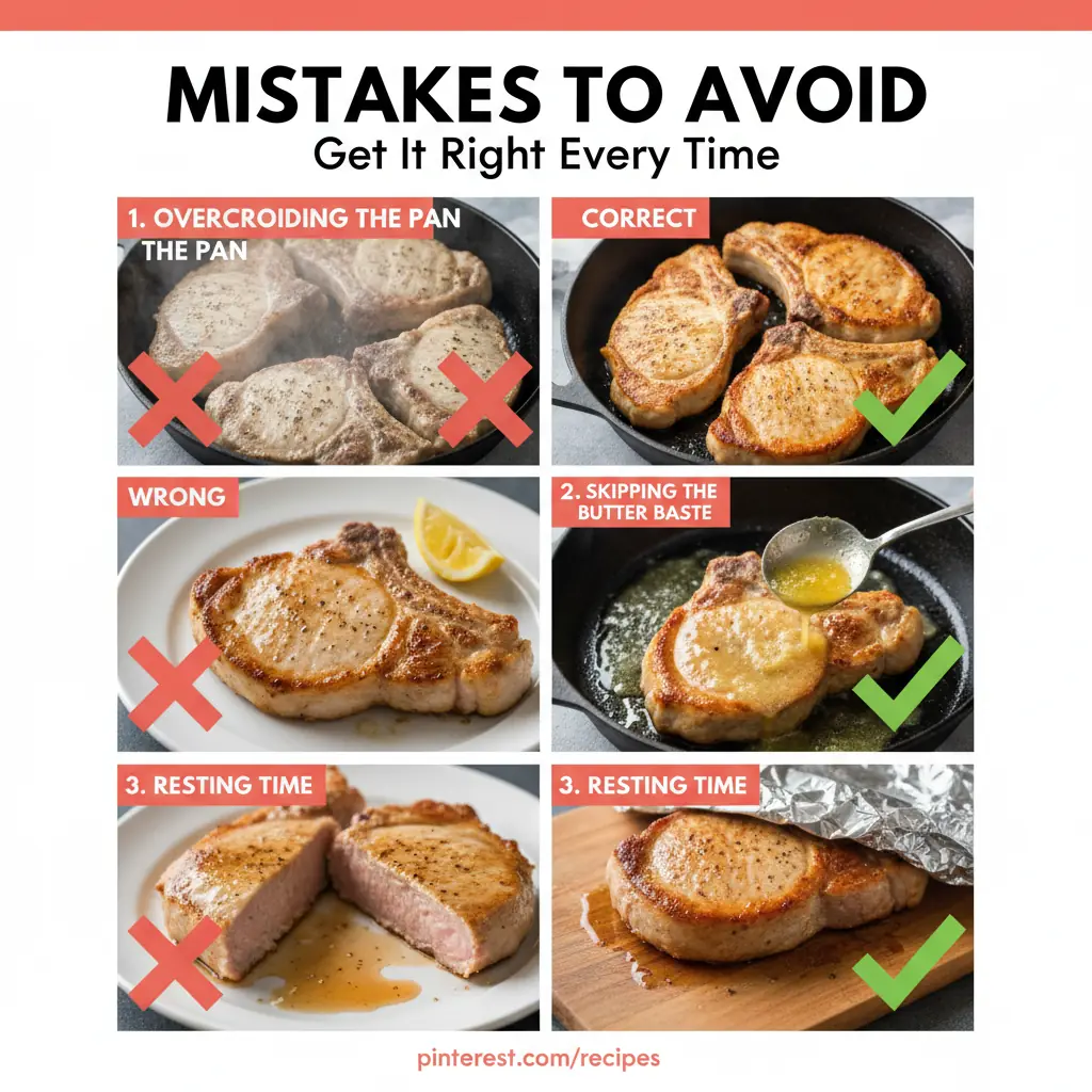 lemon butter pork chops recipe common mistakes