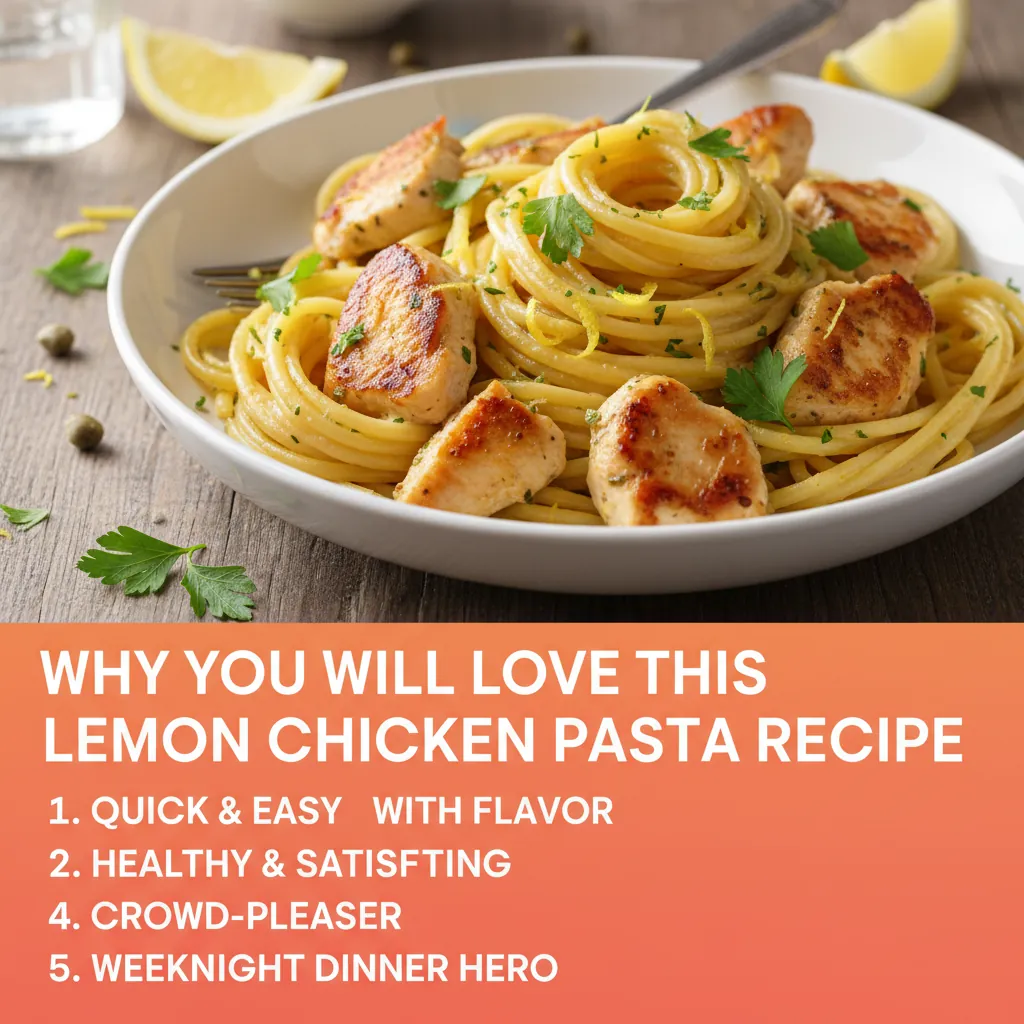 Why you'll love lemon chicken pasta recipe