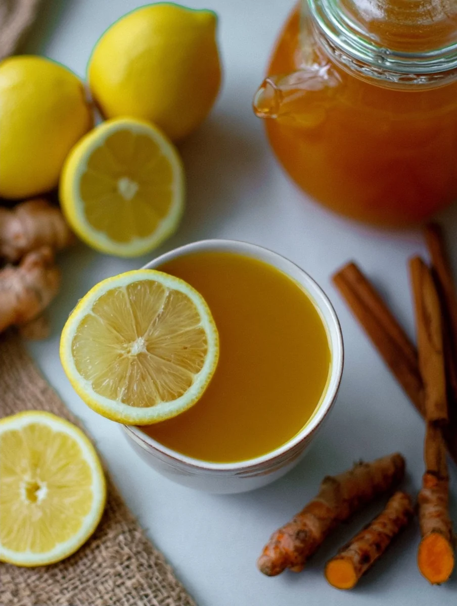 Why you'll love lemon ginger turmeric drink recipe