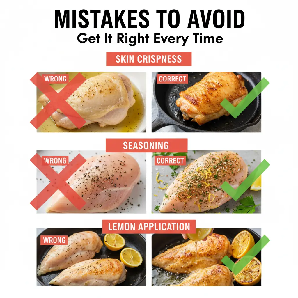 lemon pepper chicken recipe common mistakes