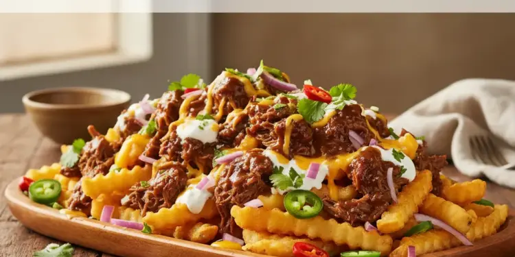 loaded beef fries recipe featured