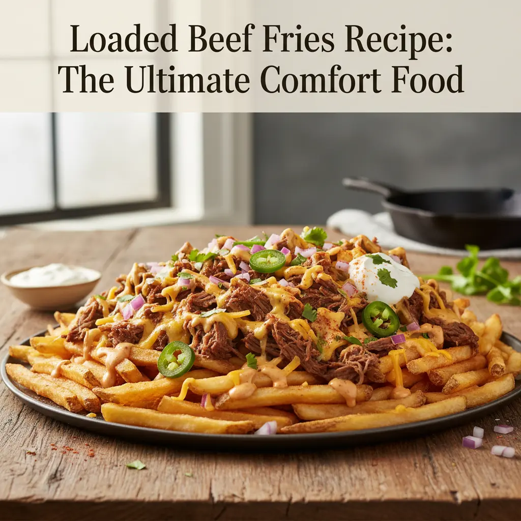 loaded beef fries recipe recipeCard1