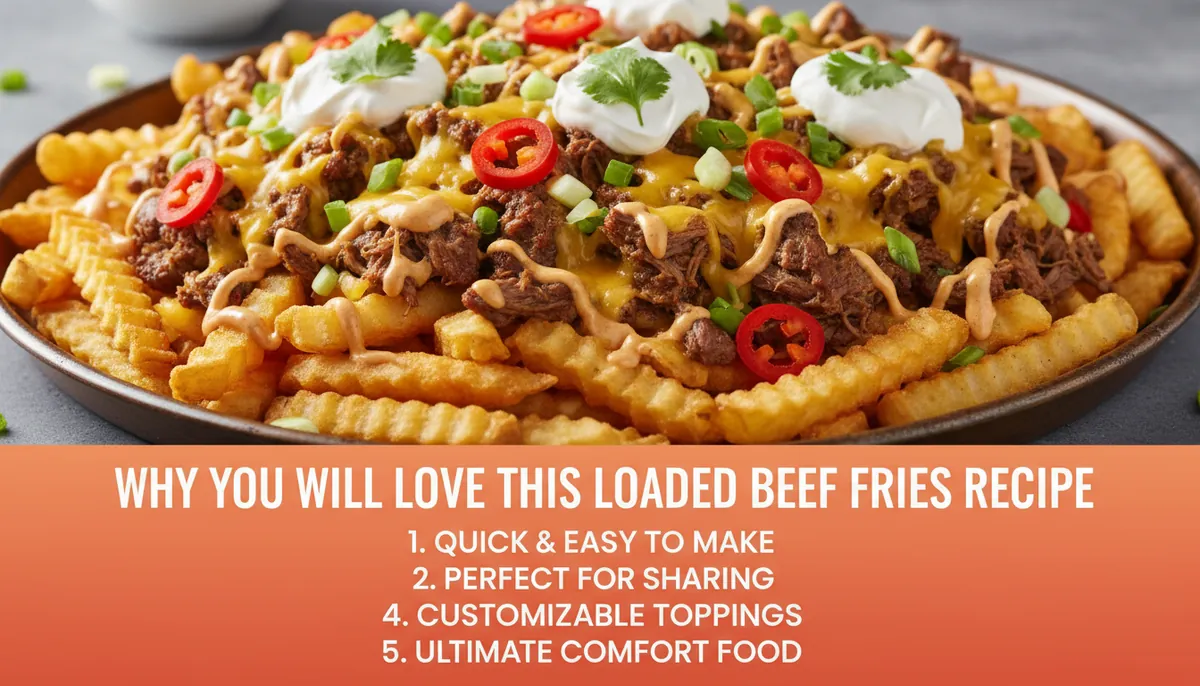 Why you'll love loaded beef fries recipe