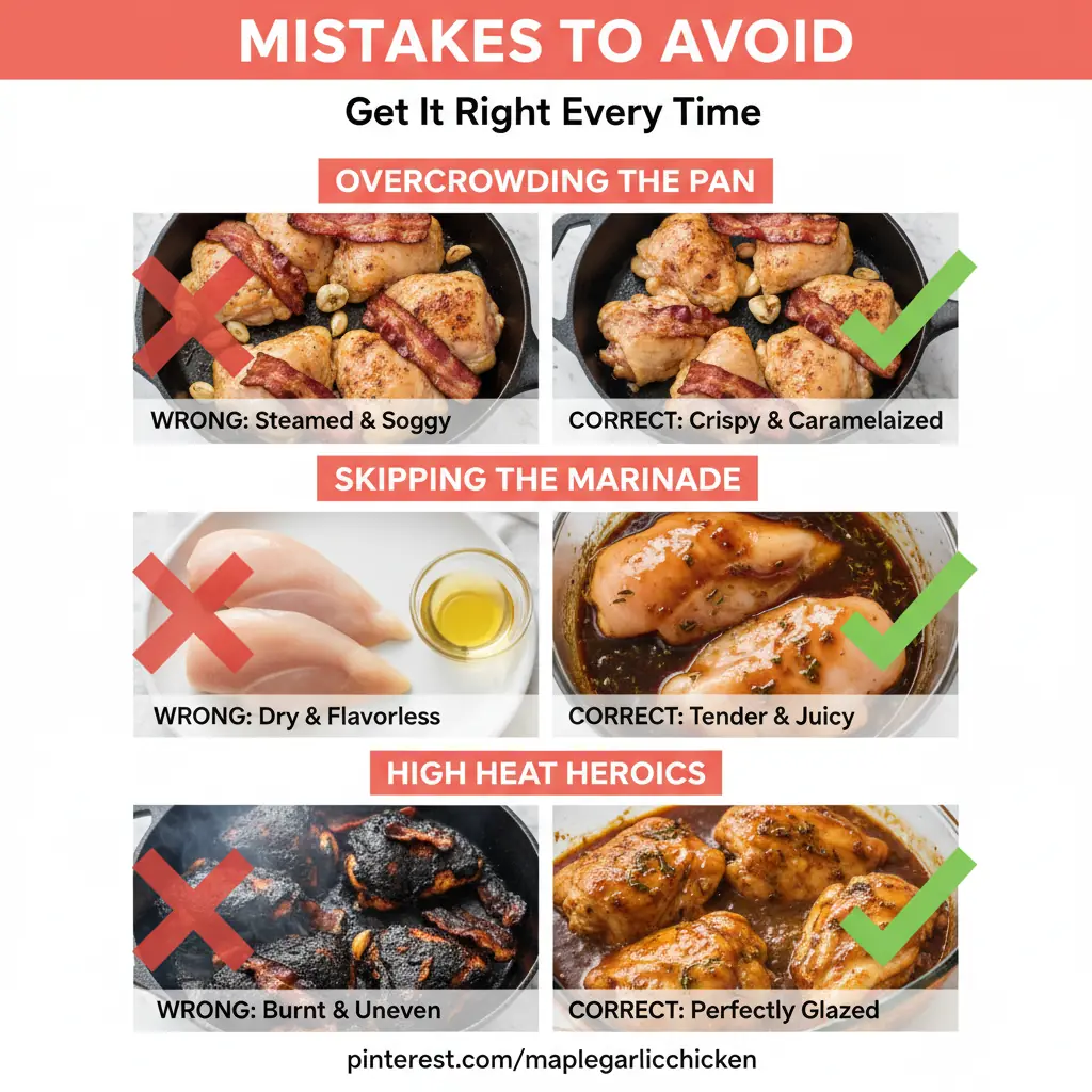 maple garlic bacon chicken recipe common mistakes