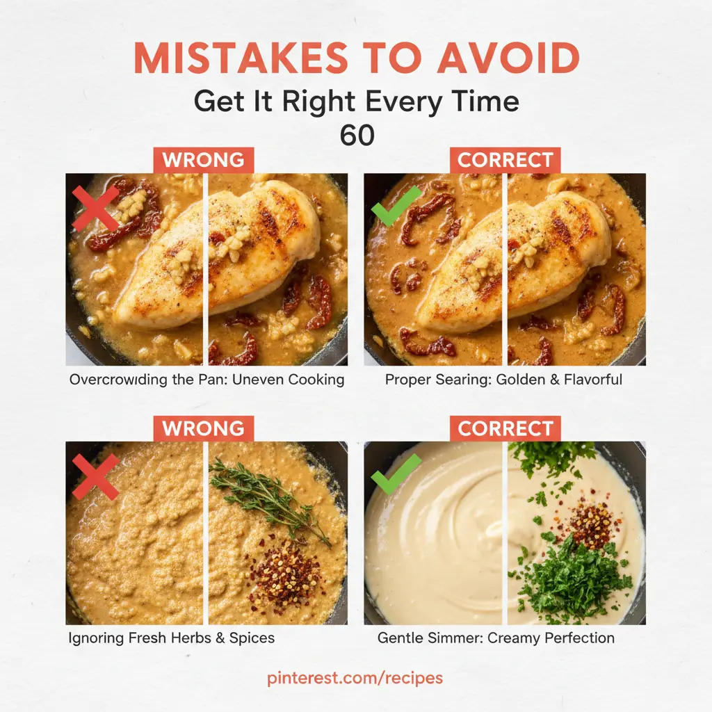 marry me chicken recipe common mistakes