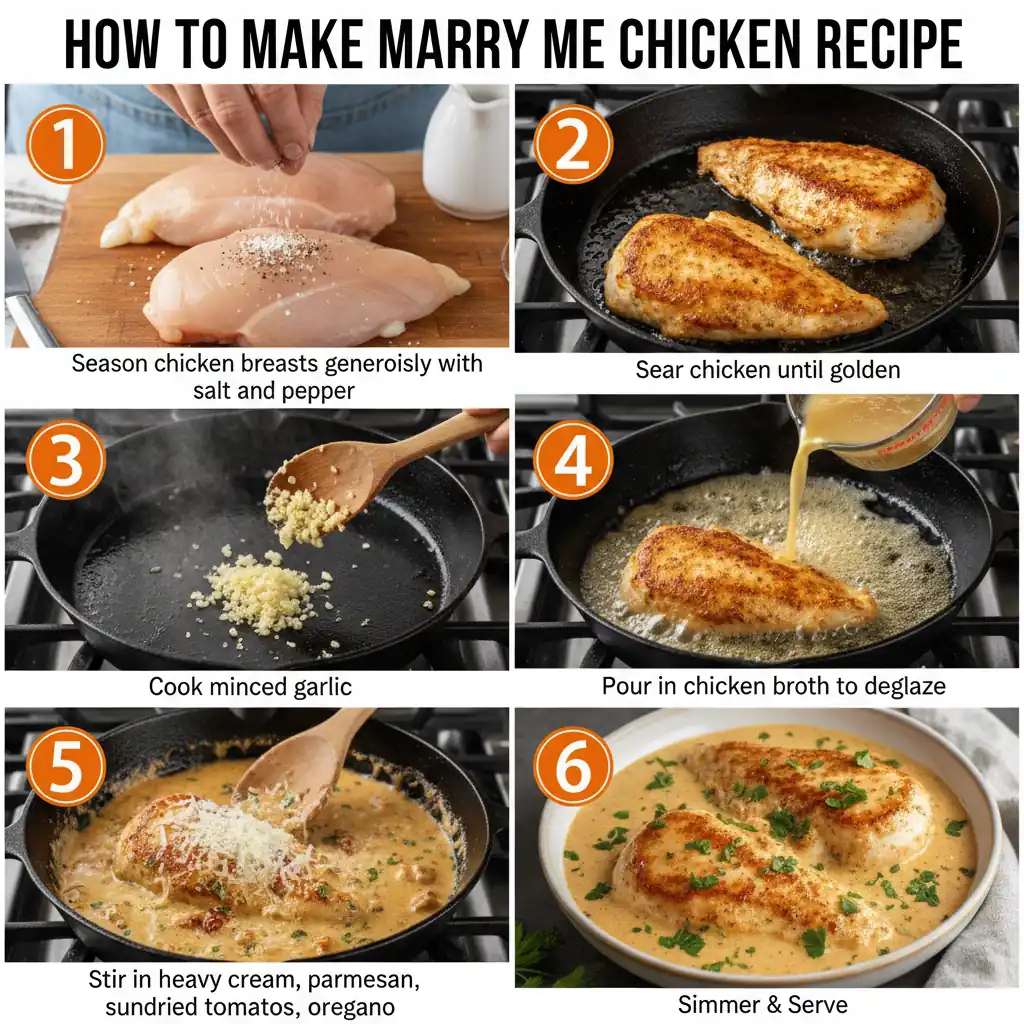 How to make marry me chicken recipe