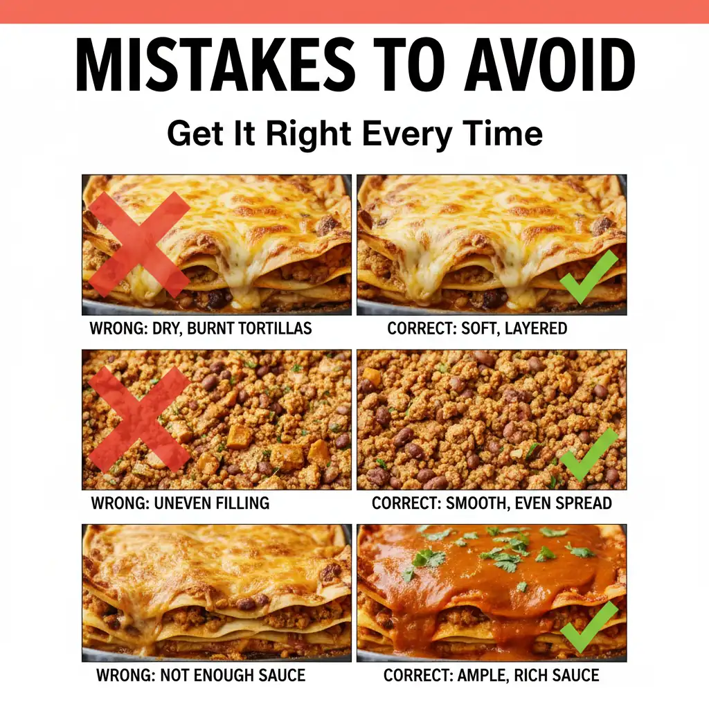 Mexican lasagna recipe common mistakes