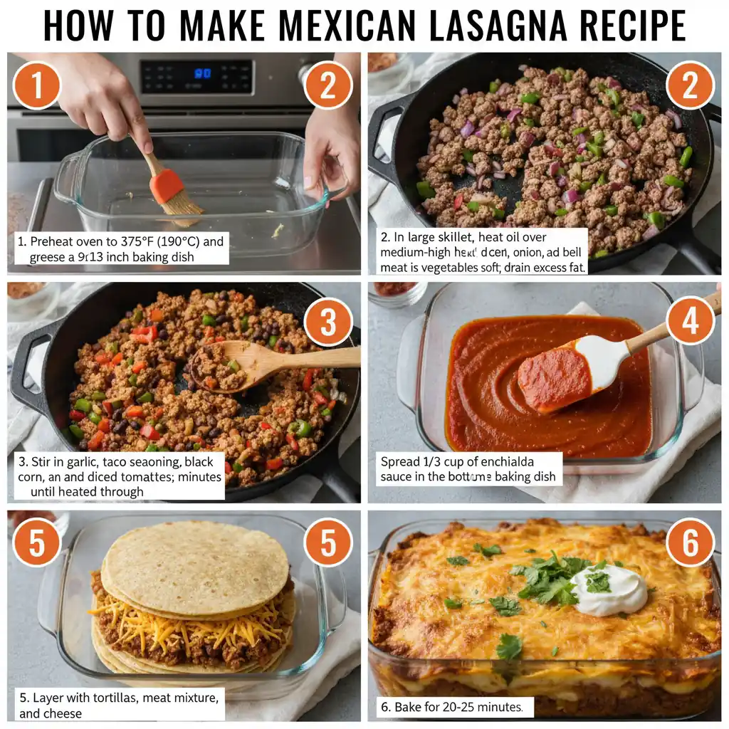 How to make Mexican lasagna recipe