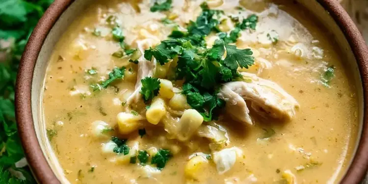mexican street corn chicken soup recipe featured