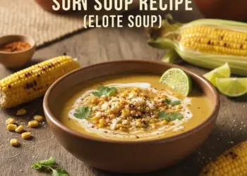 mexican street corn soup recipe featured
