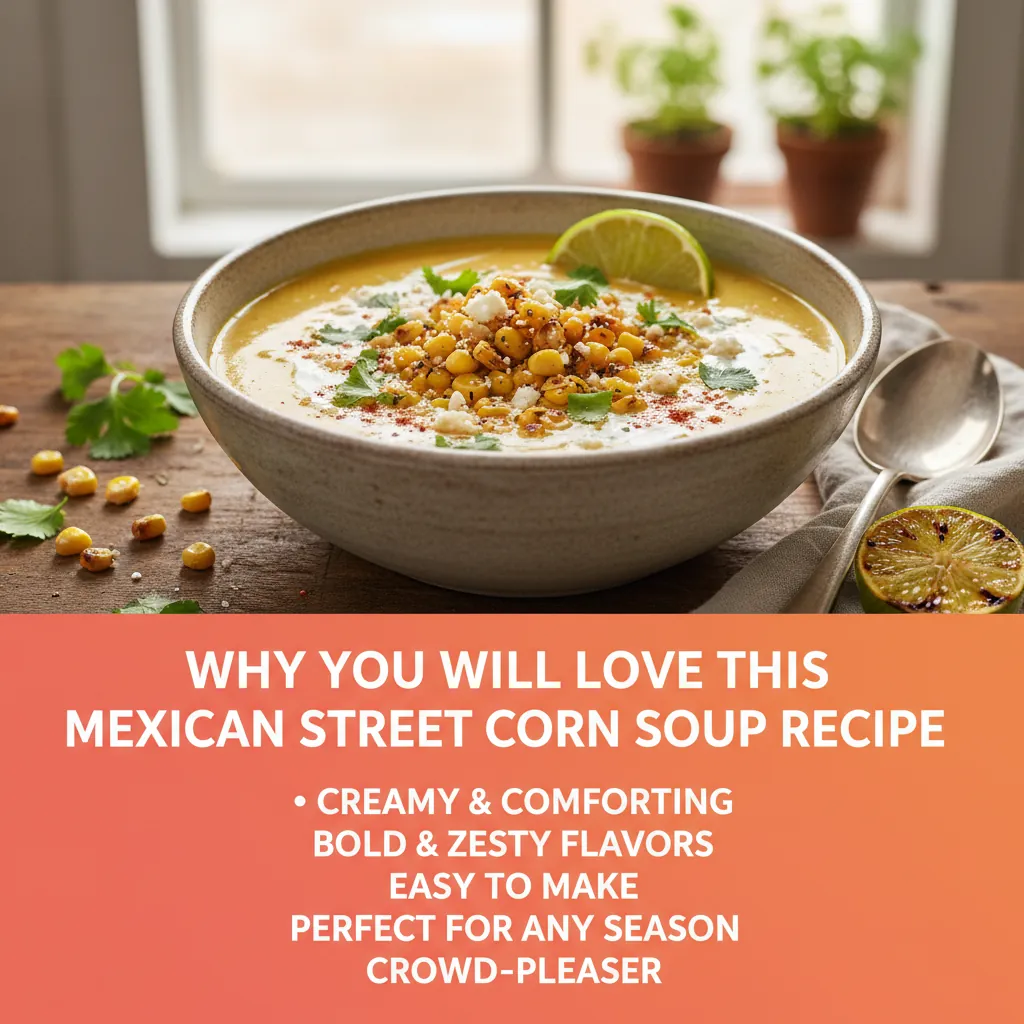 Why you'll love mexican street corn soup recipe