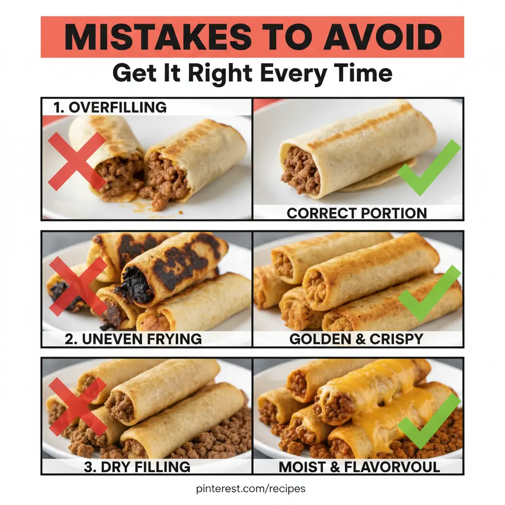 mini beef burritos recipe common mistakes