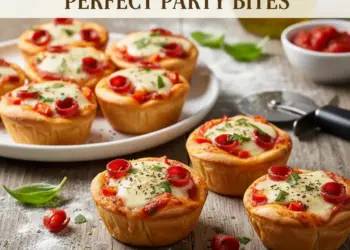 mini pizza cups recipe featured