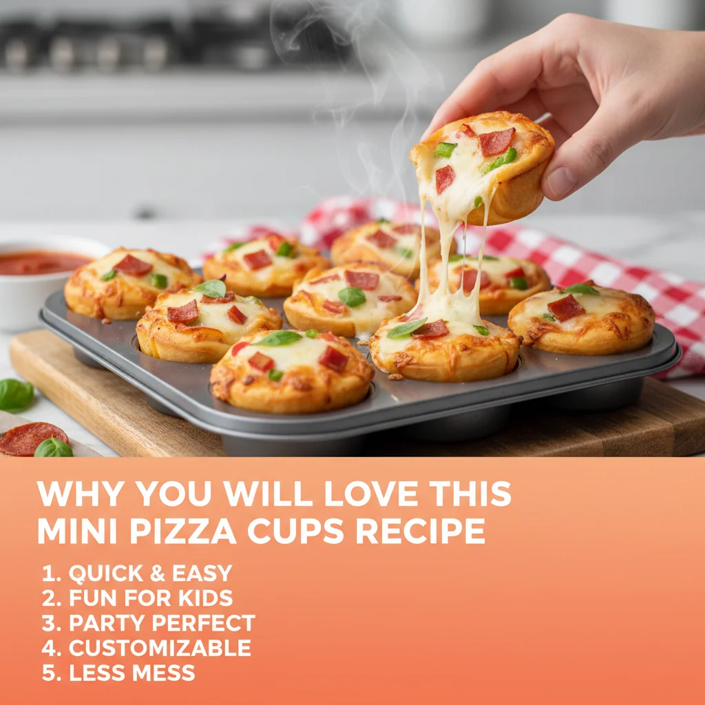 Why you'll love mini pizza cups recipe