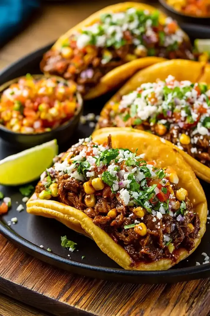 mole lamb puffy tacos recipe recipeCard1