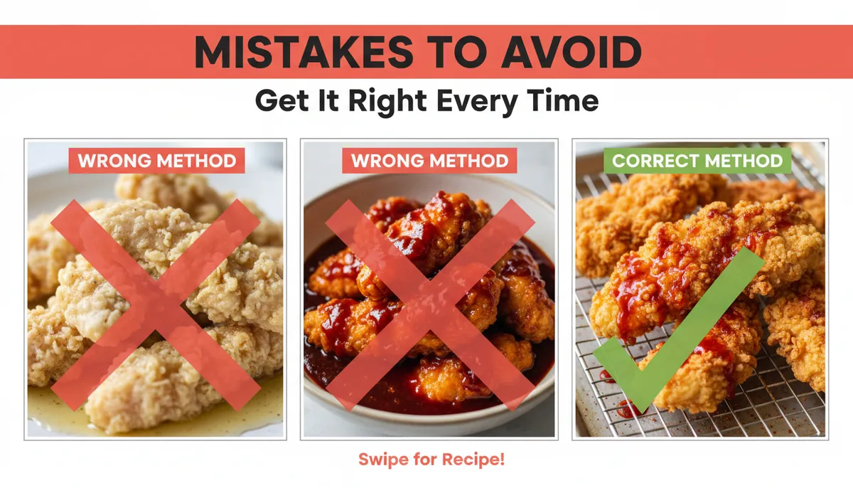 Nashville hot chicken tenders recipe common mistakes