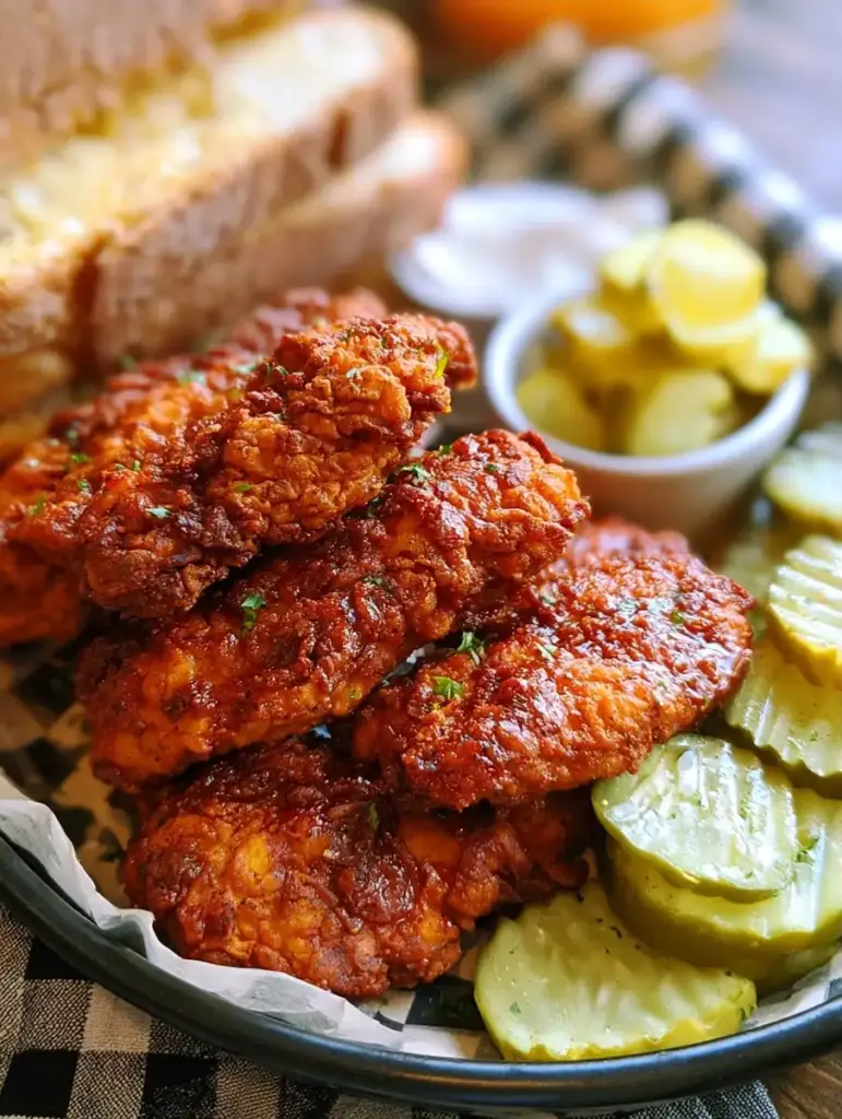 Nashville hot chicken tenders recipe recipeCard1