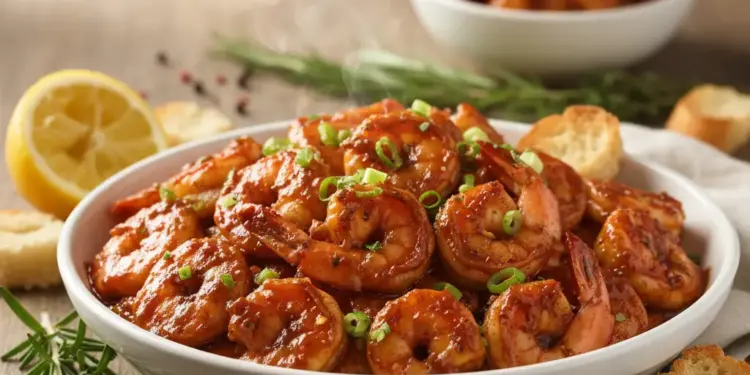 New Orleans BBQ shrimp recipe featured