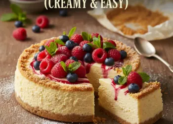 no bake cheesecake recipe featured