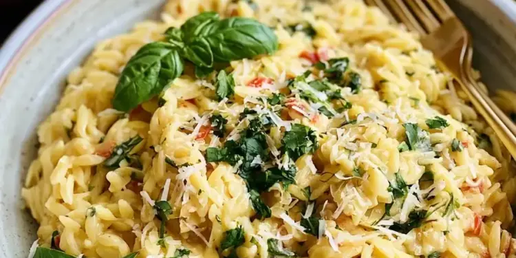 orzo recipe featured