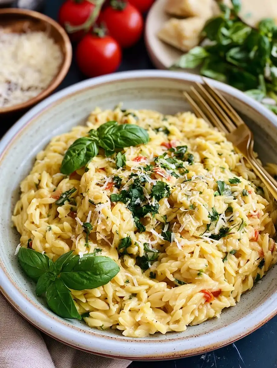 orzo recipe featured