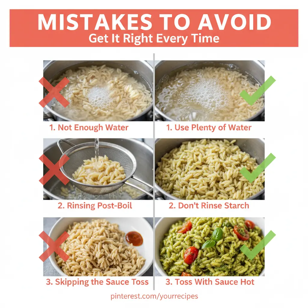 orzo recipe common mistakes