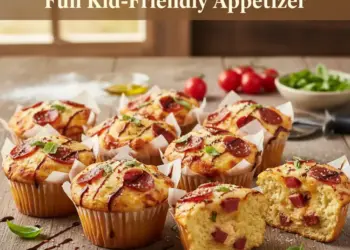 pizza cupcakes recipe featured