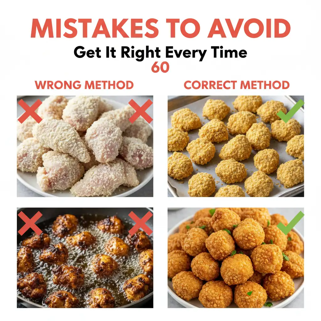 popcorn chicken recipe common mistakes