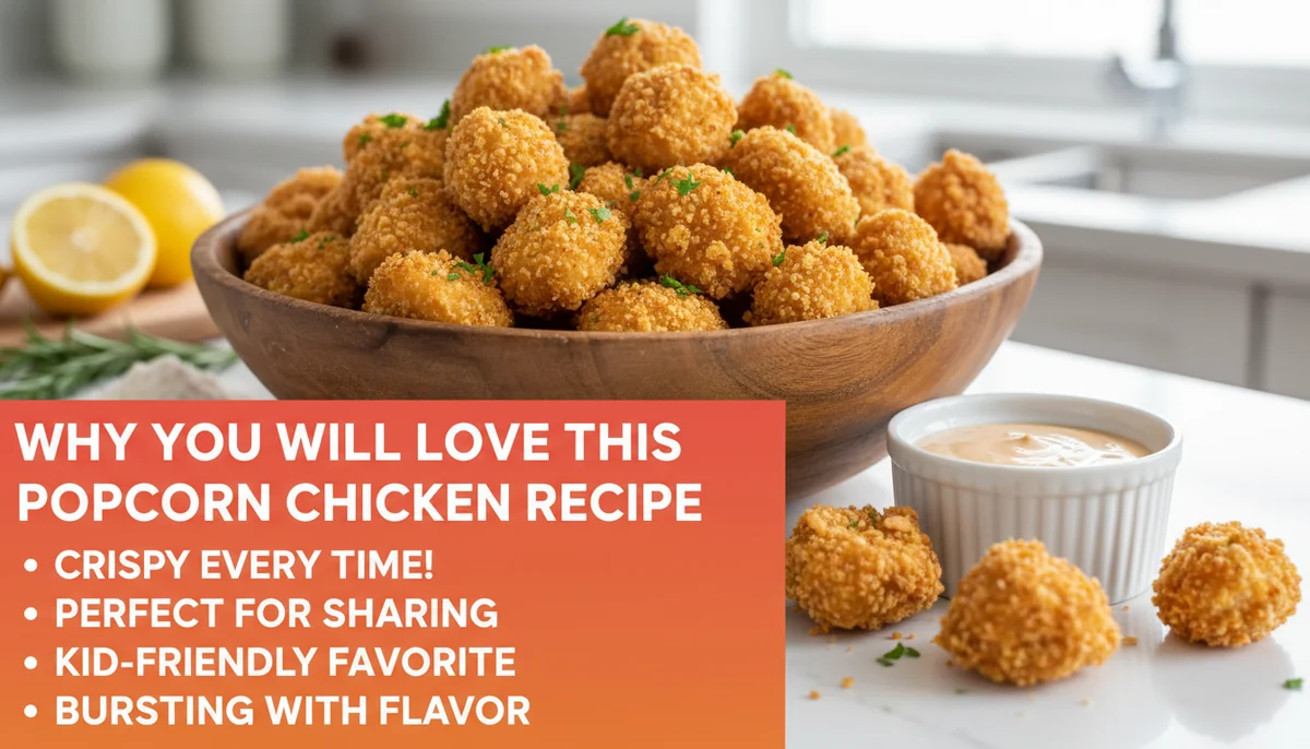 Why you'll love popcorn chicken recipe