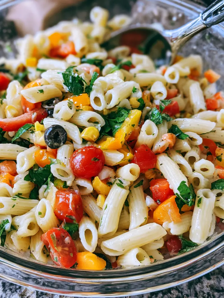 potluck pasta salad recipe recipeCard1