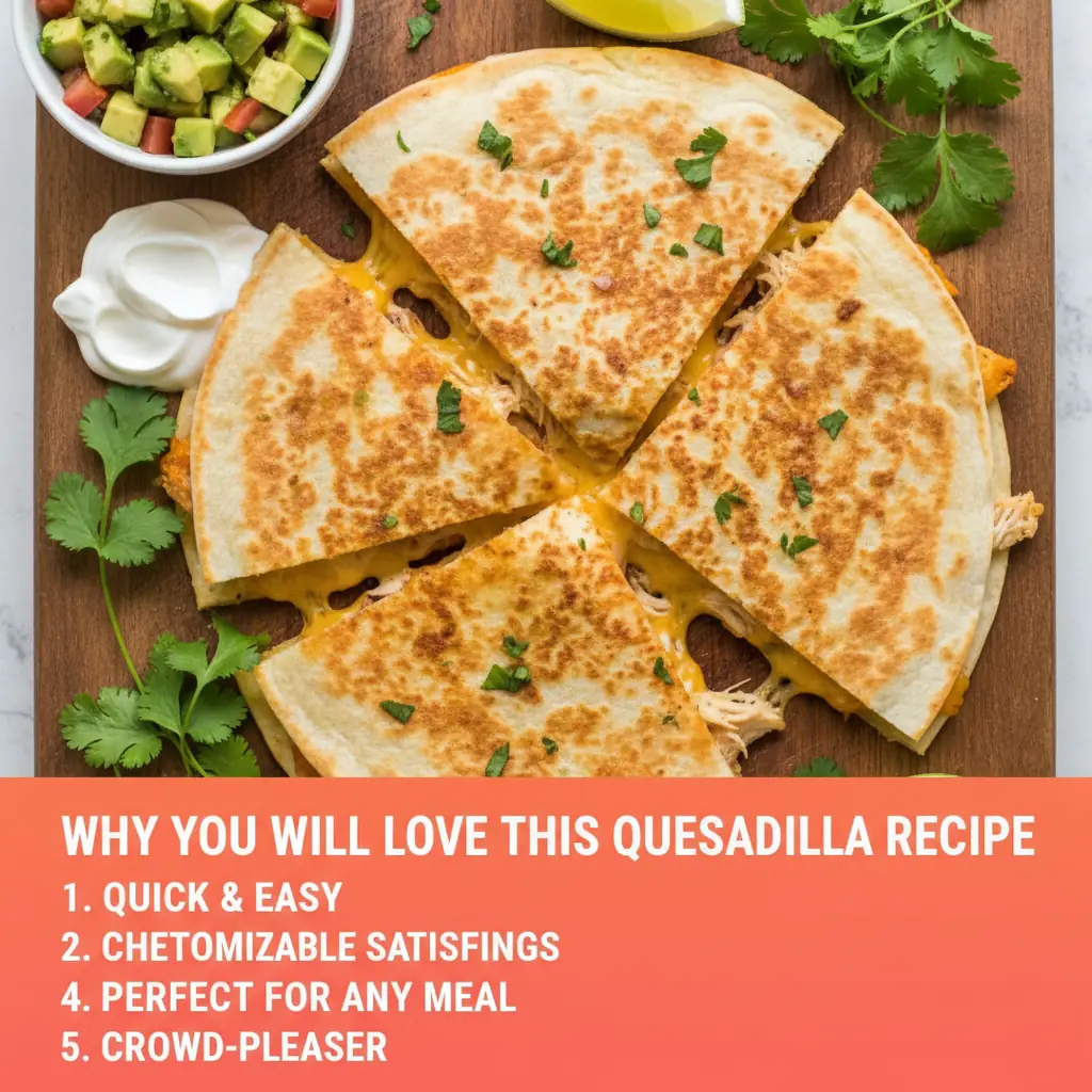Why you'll love quesadilla recipe