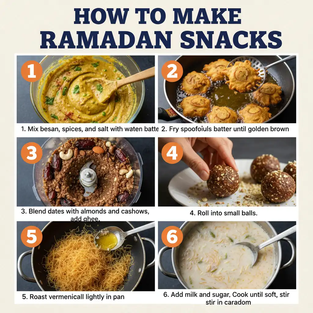 How to make Ramadan snacks