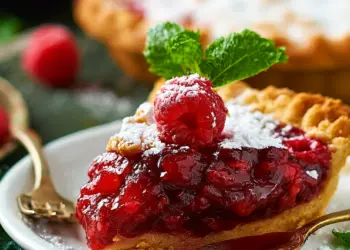 raspberry pie recipe featured