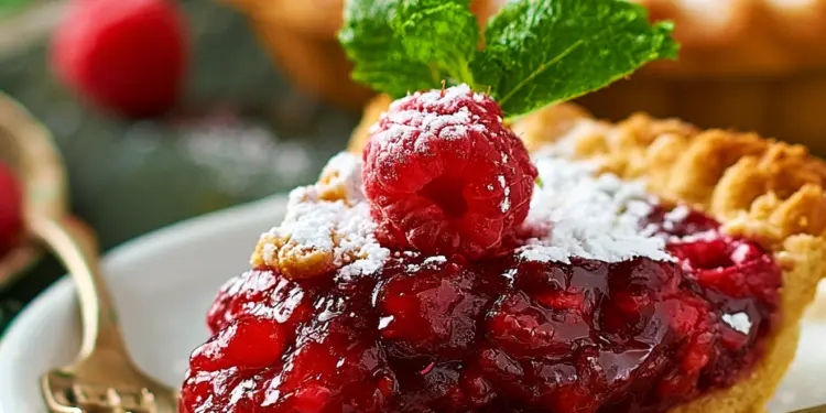 raspberry pie recipe featured