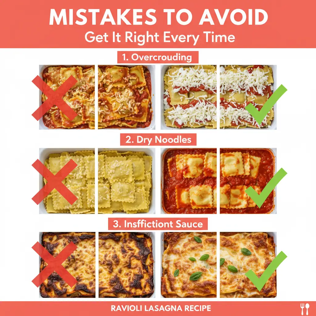 ravioli lasagna recipe common mistakes