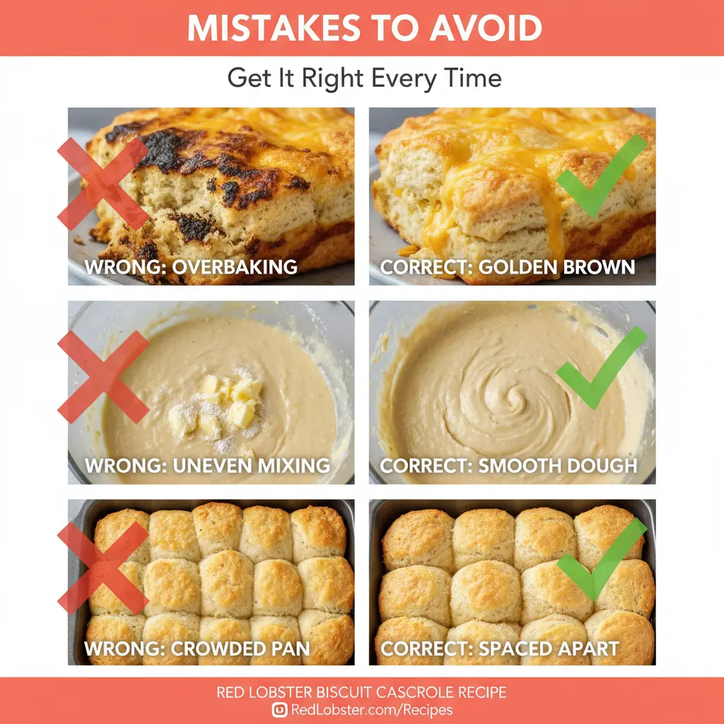 Red Lobster biscuit casserole recipe common mistakes