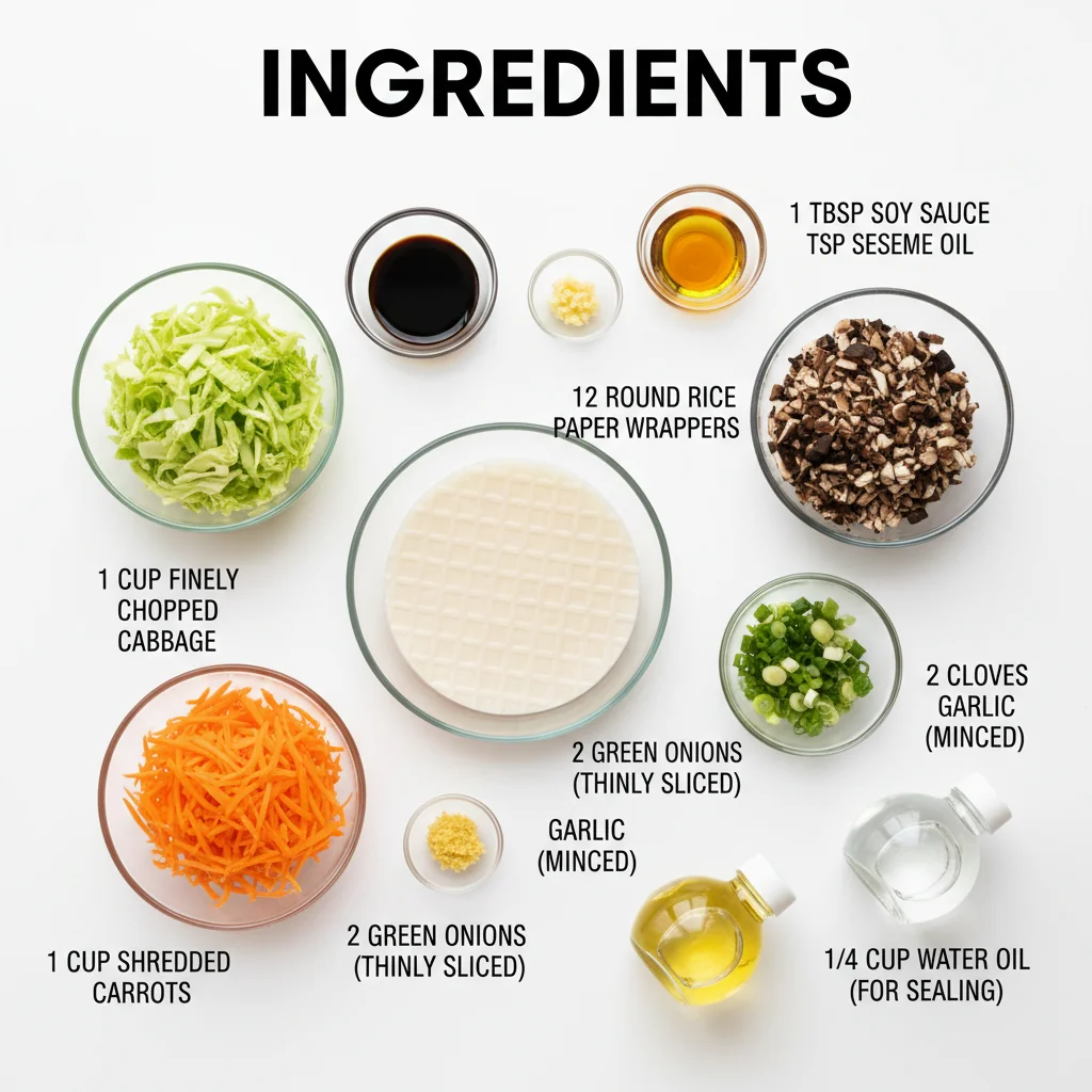 rice paper dumplings recipe ingredients