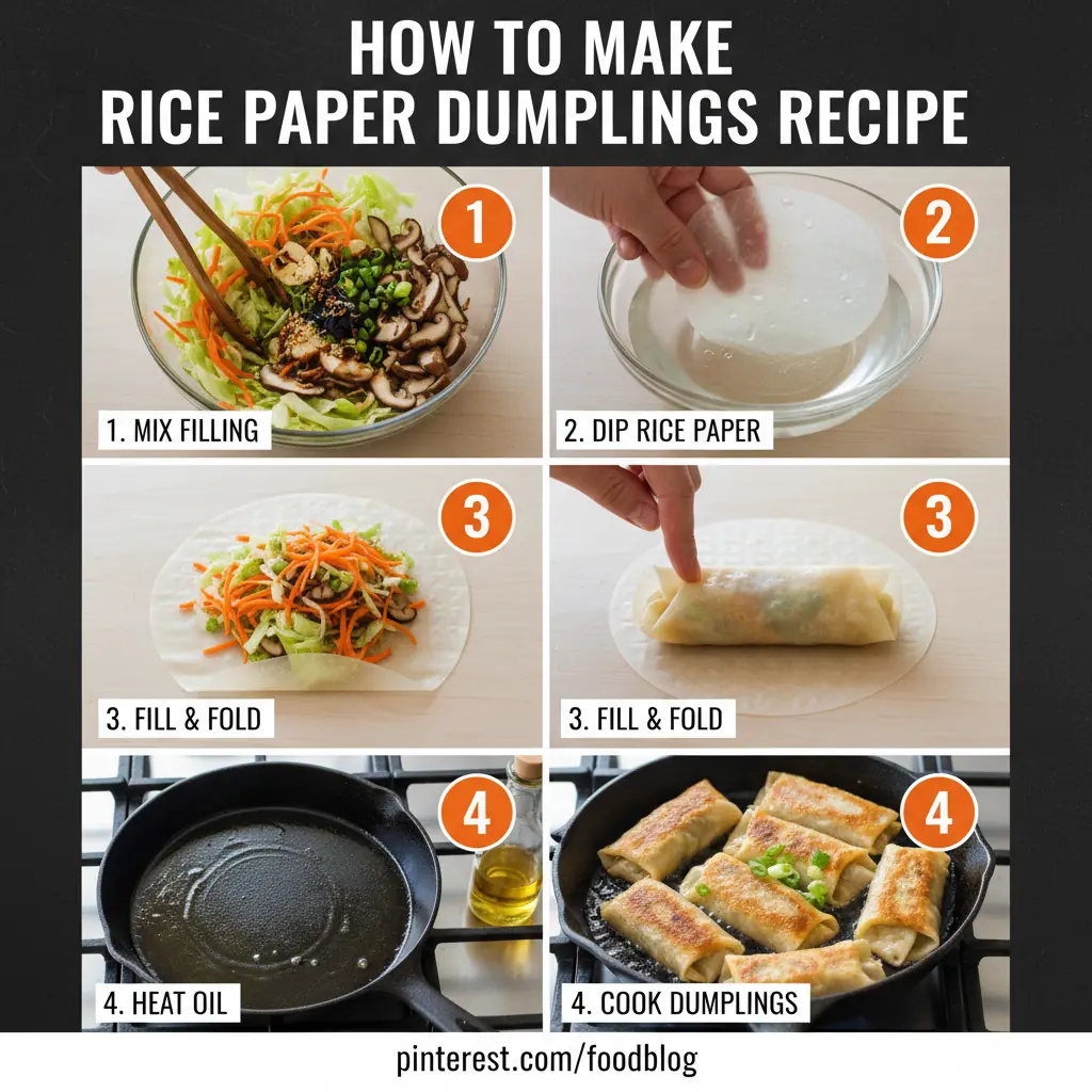 How to make rice paper dumplings recipe
