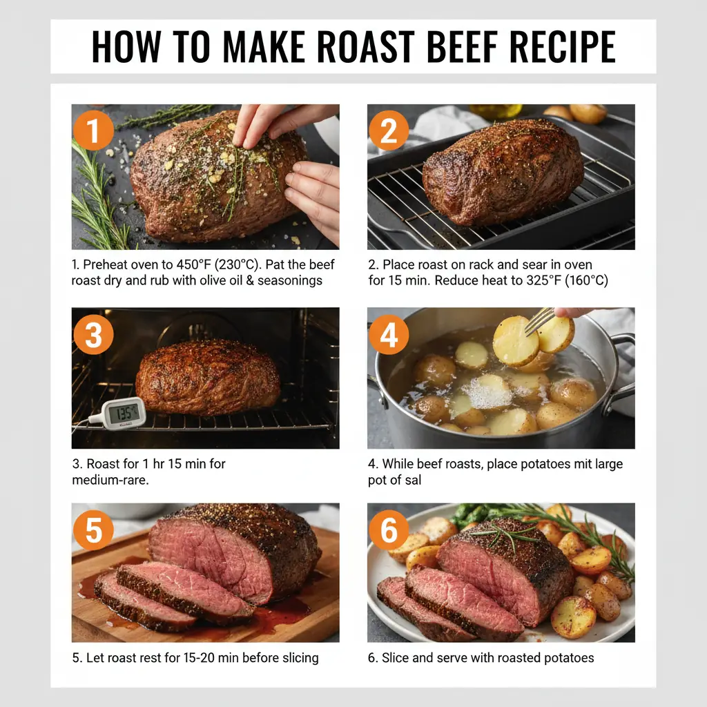 How to make roast beef recipe